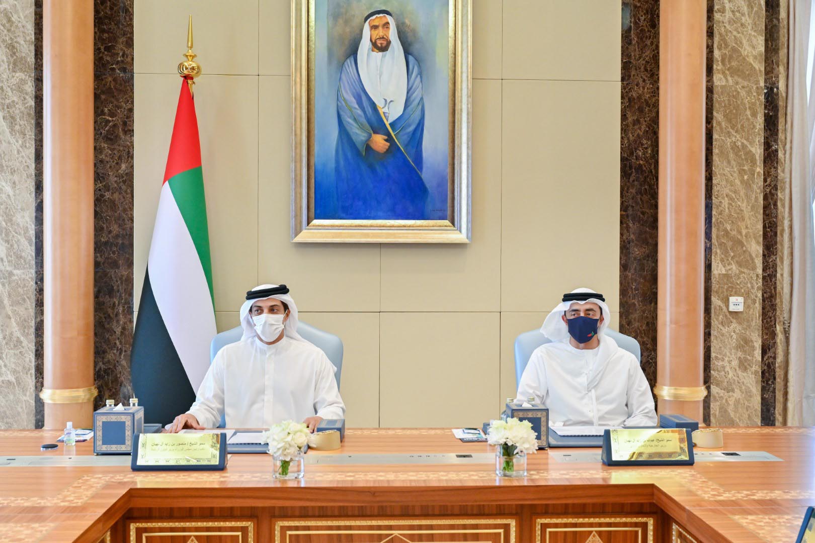 General Budget Committee meet chaired by Sheikh Mansour